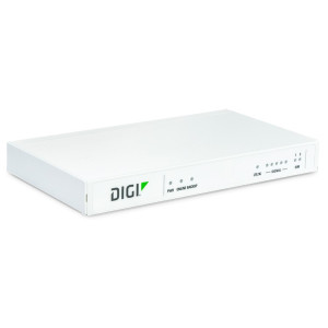 Digi 5402-RMxx Cat 4 LTE or no cellular remote console access server, Digi 360, LTE antennas, Power supply